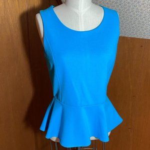 New with tags New York & Company Peplum Back Zip Top Size Small